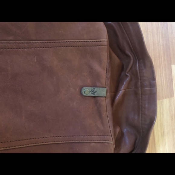 Mackage Lambskin leather jacket. - Picture 3 of 4